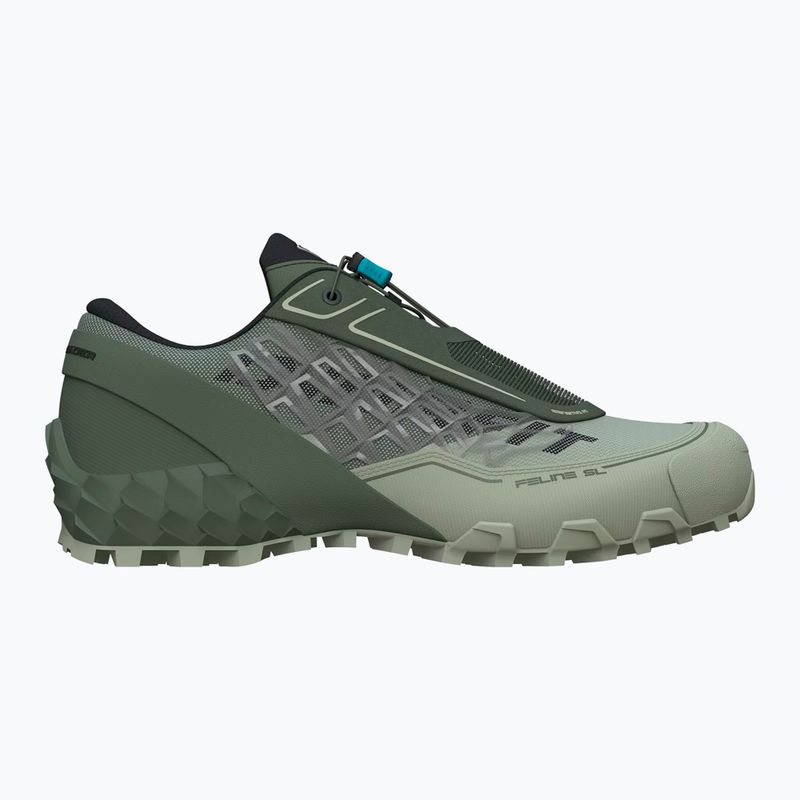 Men's DYNAFIT Feline SL running shoe yerba/thyme 8