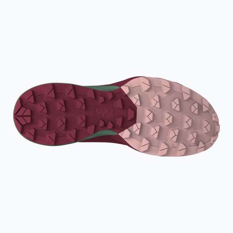 DYNAFIT Ultra 50 women's running shoes burgundy/sage 9