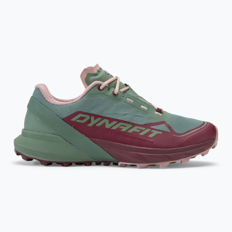 DYNAFIT Ultra 50 women's running shoes burgundy/sage 2