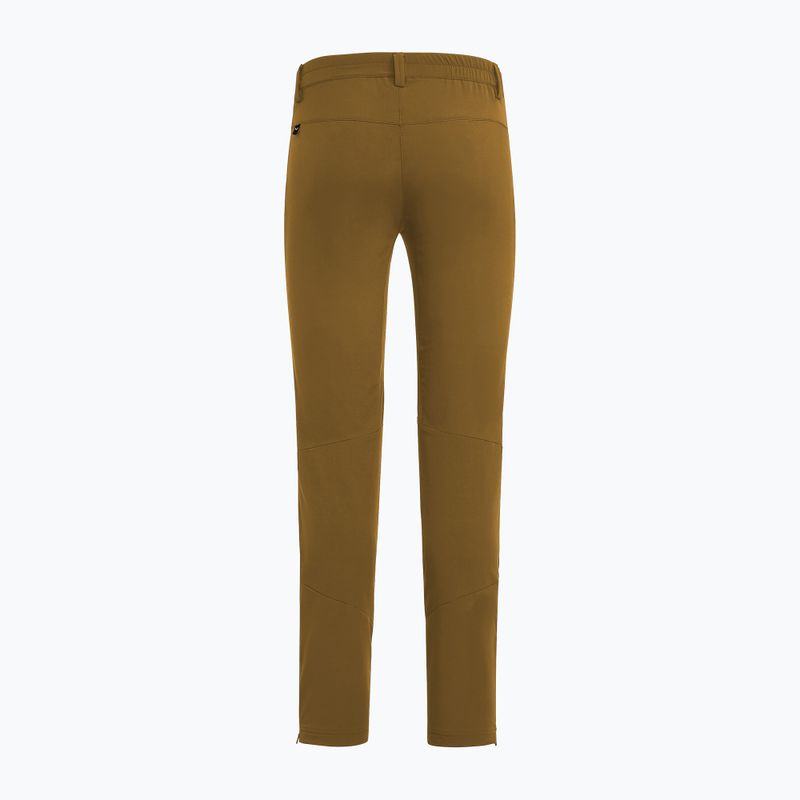 Men's softshell trousers Salewa Puez Orval 2 DST golden brown 2