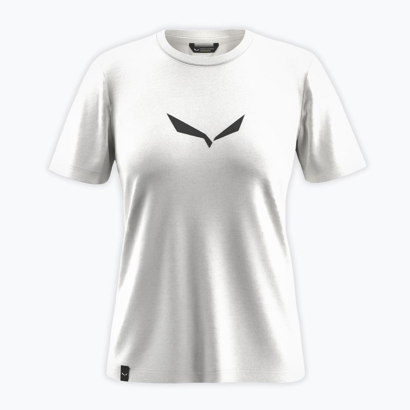 Women's T-shirt Salewa Solid Dry white new logo
