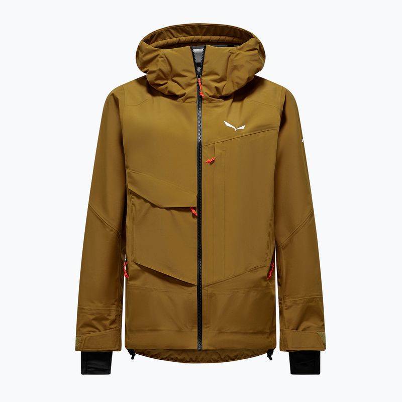 Salewa women's jacket Sella Free 3L Ptx golden brown 7