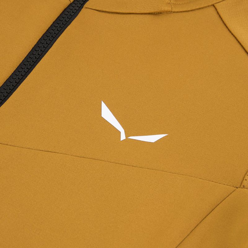 Salewa women's trekking jacket Sella Crevasse Hd golden brown 3