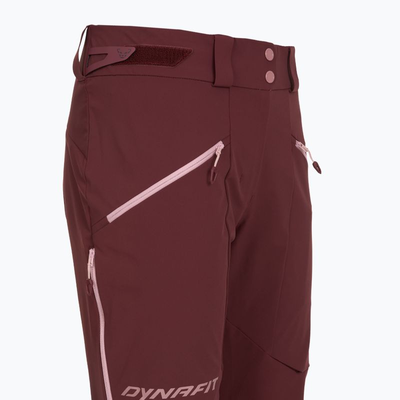 Women's DYNAFIT Radical Softshell ski trousers port royal 7