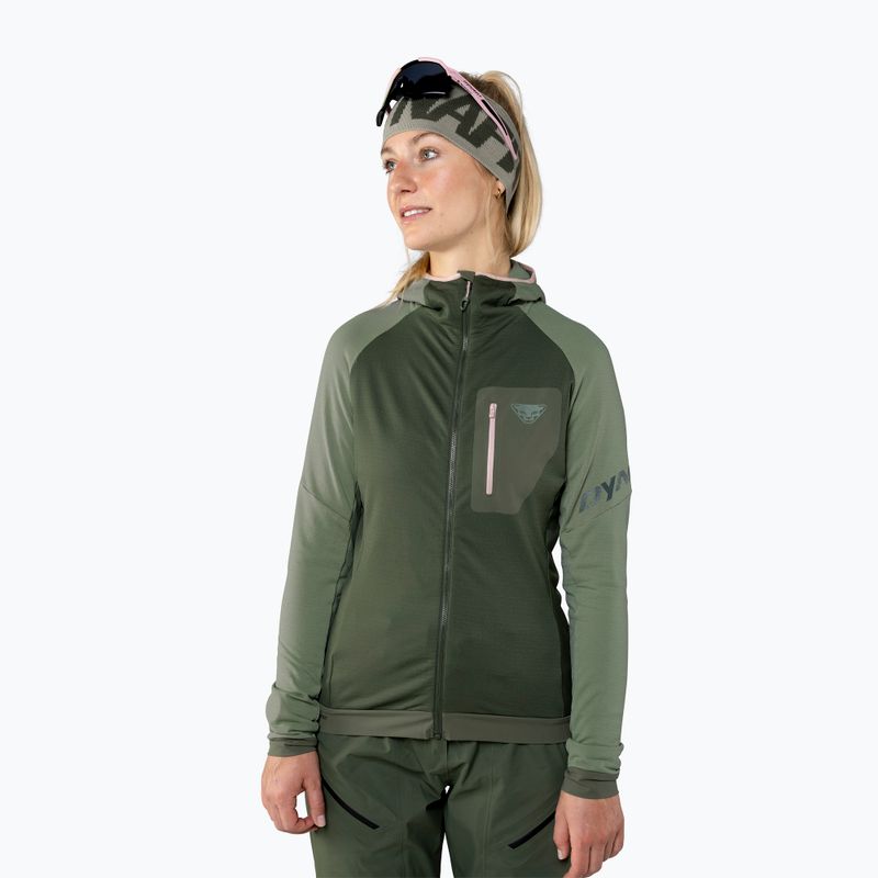 Women's DYNAFIT Radical Polartec sage ski jacket