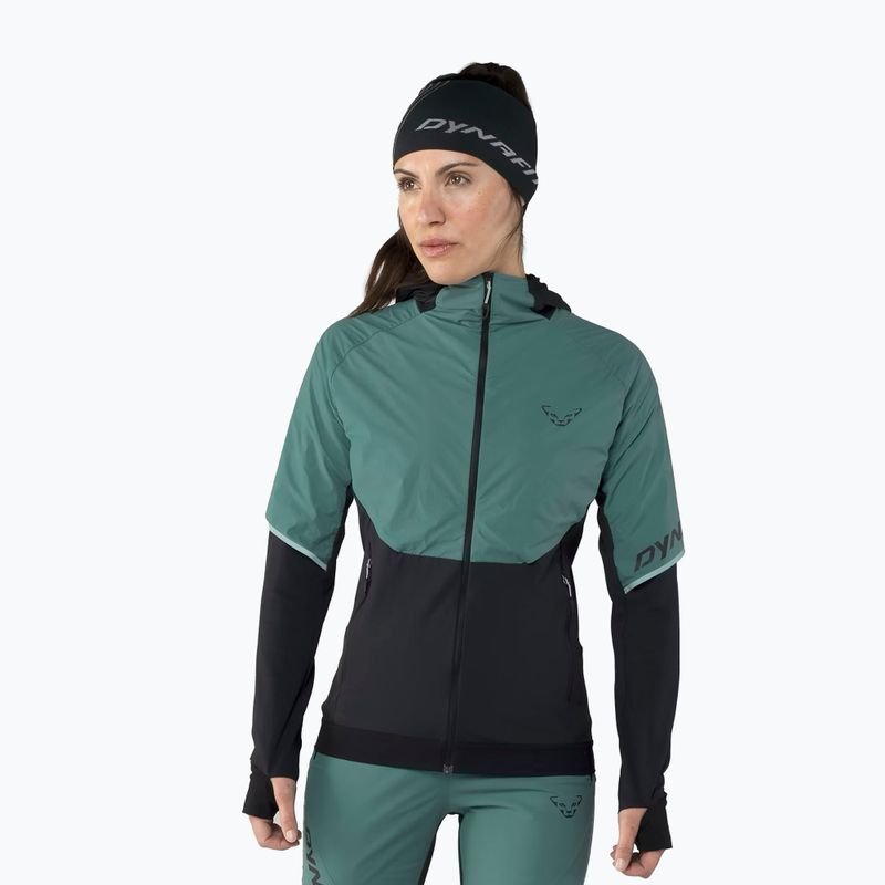 Women's DYNAFIT Alpine Hybrid atlantic running jacket