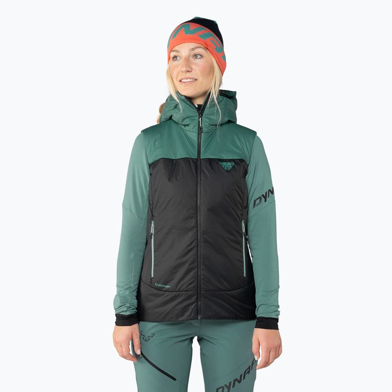 Women's DYNAFIT Radical Primaloft Hooded Gilet atlantic