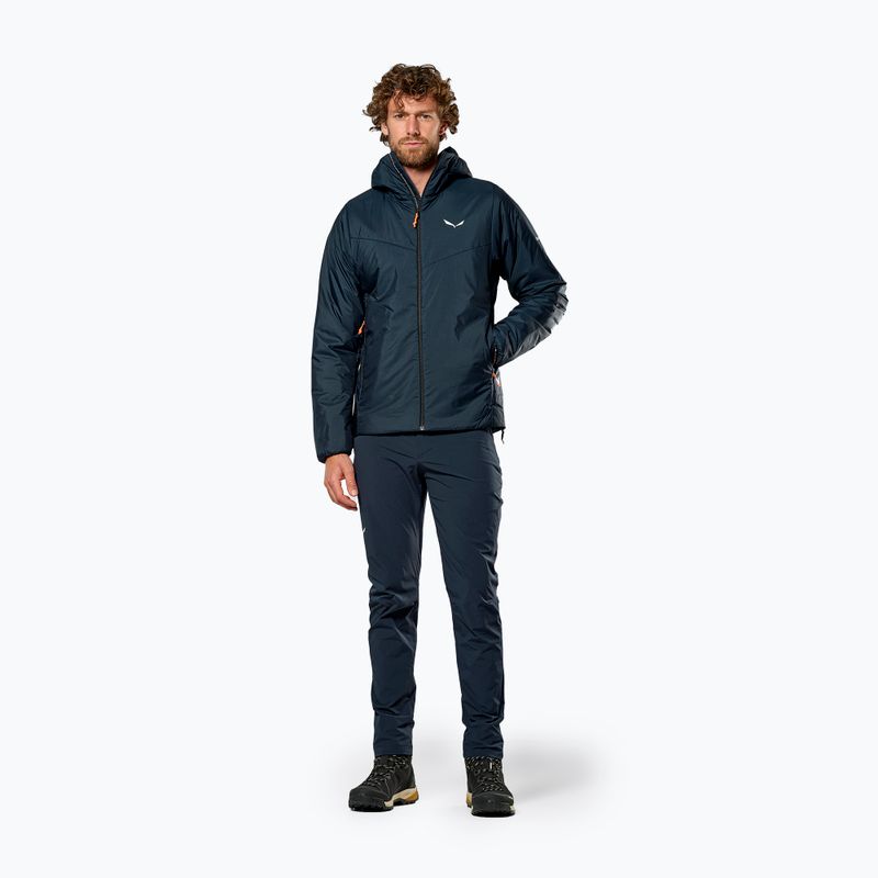Men's insulated jacket Salewa Puez Catinaccio 2 TWR HD navy blazer 2