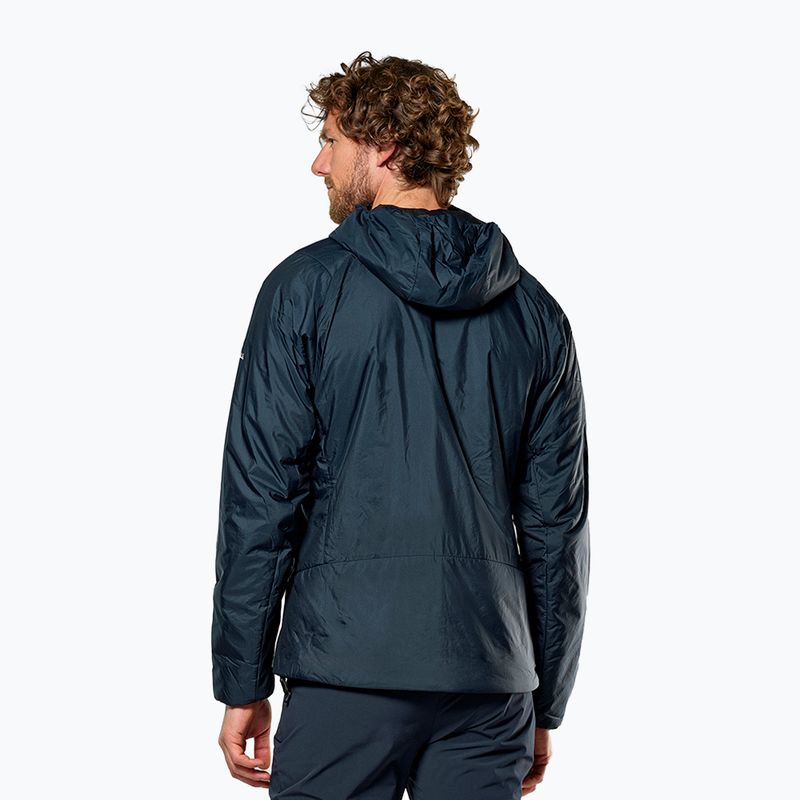 Men's insulated jacket Salewa Puez Catinaccio 2 TWR HD navy blazer 3
