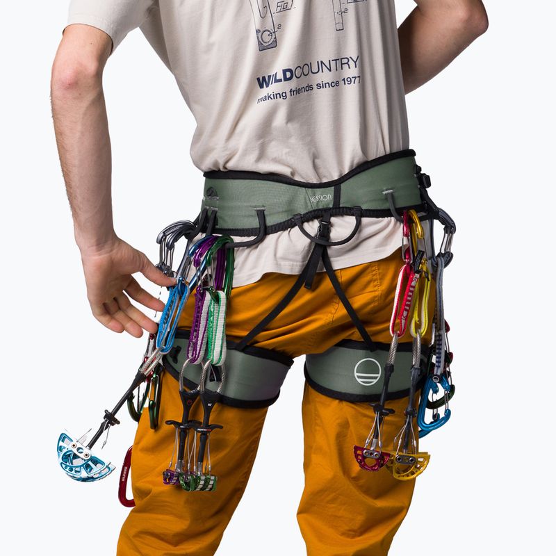 Wild Country Session 2.0 men's climbing harness marsh 9