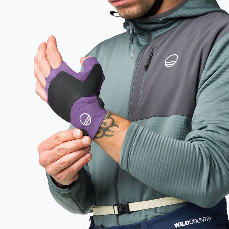 Wild Country Crack climbing gloves parachute purple 2