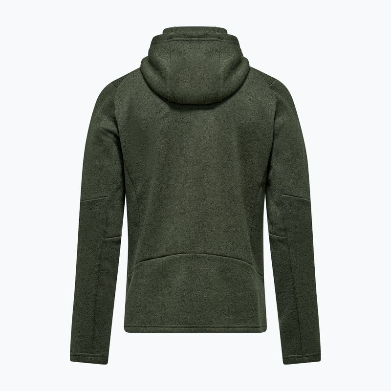 Men's trekking sweatshirt Salewa Puez Rocca Polarlite Hood dark olive 6