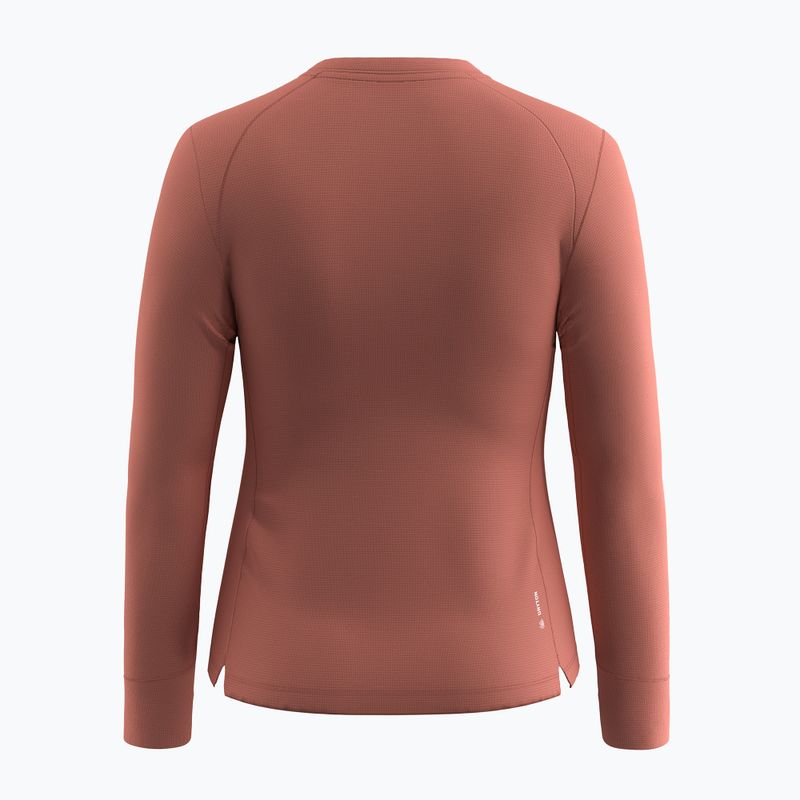 Women's trekking longsleeve Salewa Puez Dry etruscan red 2