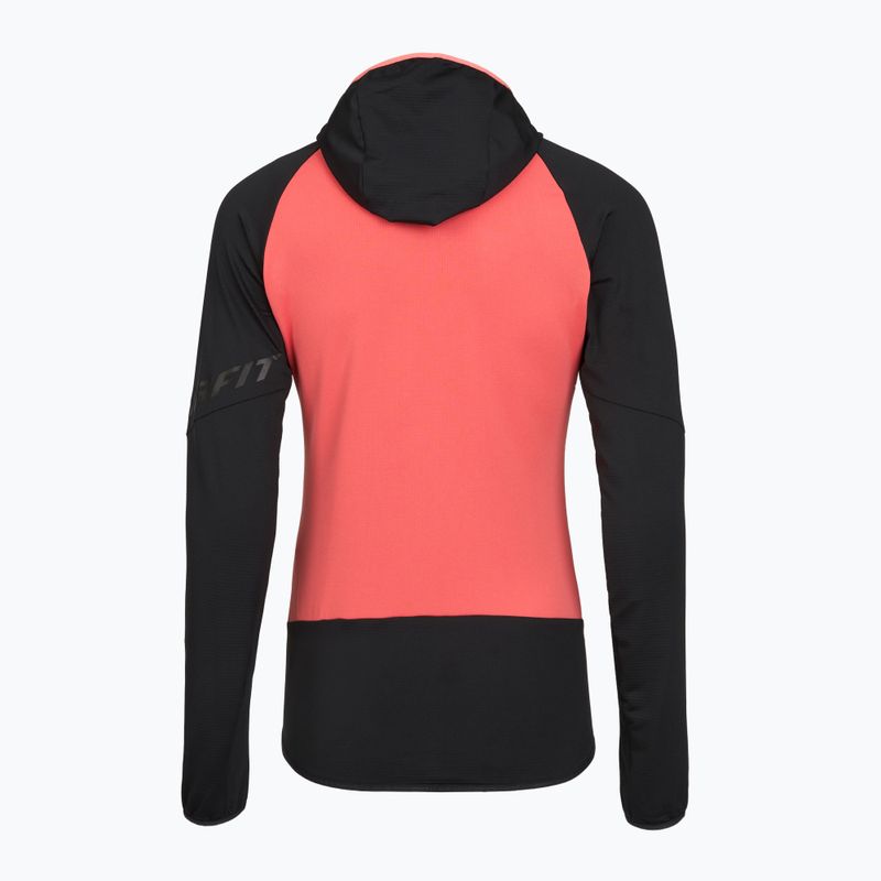 Women's trekking sweatshirt DYNAFIT Transalper Light Polartec Hoody black out cabana/6170 5