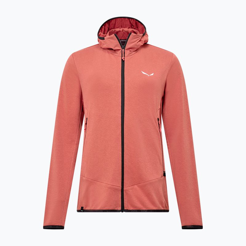 Salewa women's trekking sweatshirt Agner Hemp 2 Hooded etruscan red 7