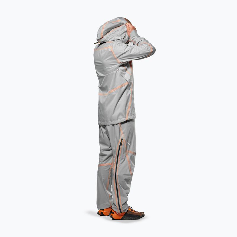 Men's waterproof jacket Salewa Nxt Ptx 3L alloy 3
