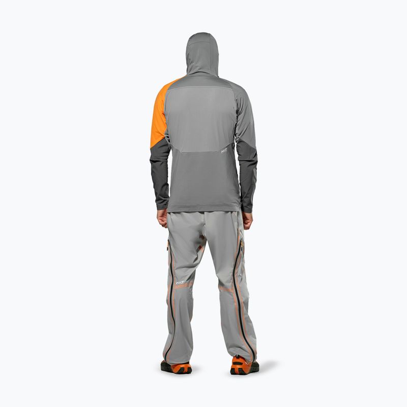 Men's trekking sweatshirt Salewa NXT Hyb 1/2 Zip Tee quiet shade 3