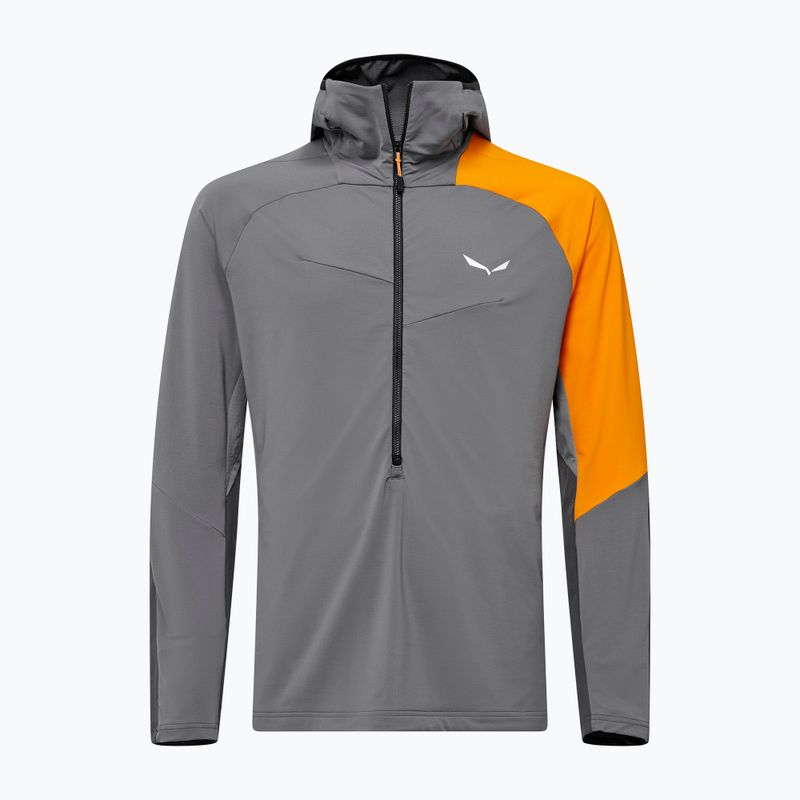 Men's trekking sweatshirt Salewa NXT Hyb 1/2 Zip Tee quiet shade 7