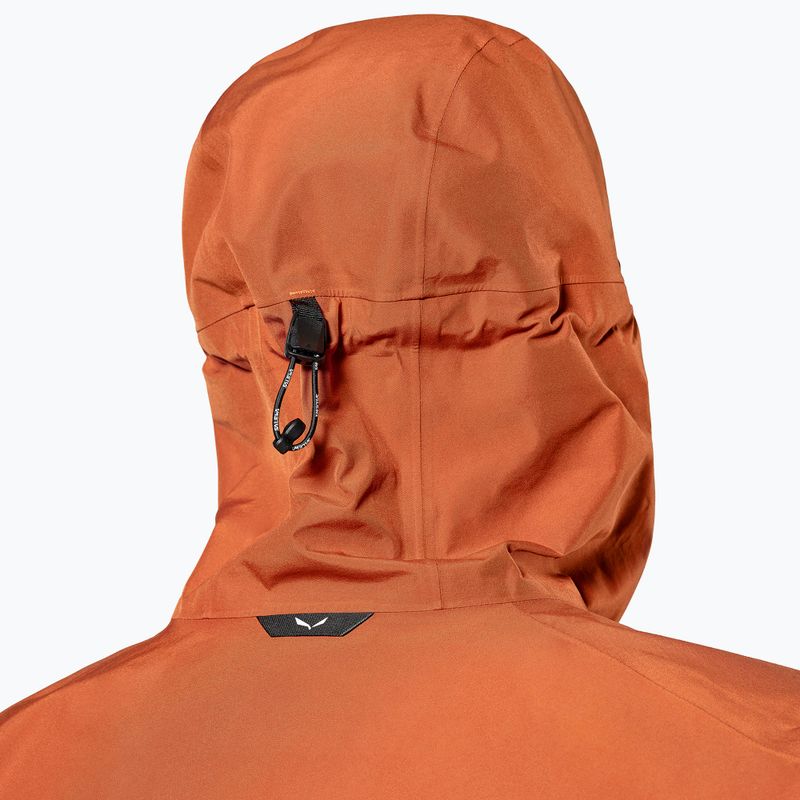 Men's softshell jacket Salewa Puez GTX 3L EPE bombay brown 5