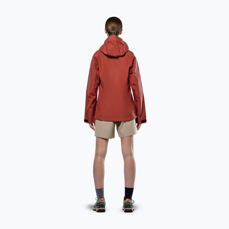 Women's rain jacket Salewa Puez GTX 3L Epe etruscan red 3
