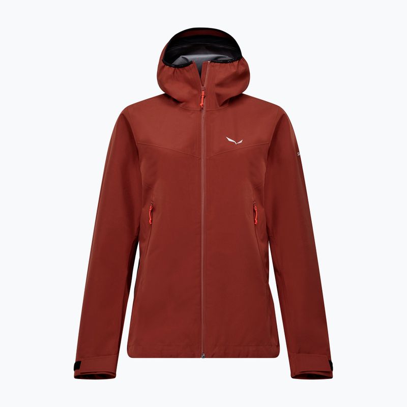 Women's rain jacket Salewa Puez GTX 3L Epe etruscan red 7
