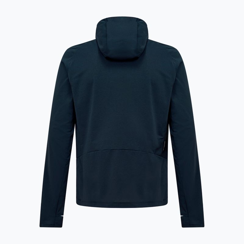 Men's trekking sweatshirt Salewa Puez Sun Hoodie navy blazer 7