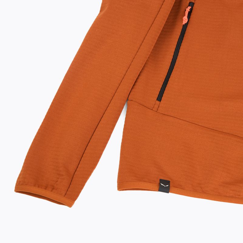 Men's trekking sweatshirt Salewa Puez Altavia PL HD bombay brown 4