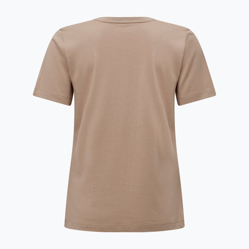 Women's Salewa Eagle Logo Patch 7180 quicksand T-shirt 2