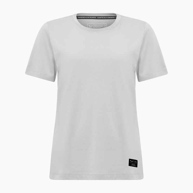 Women's t-shirt Salewa Eagle Logo Patch 0060 optical white