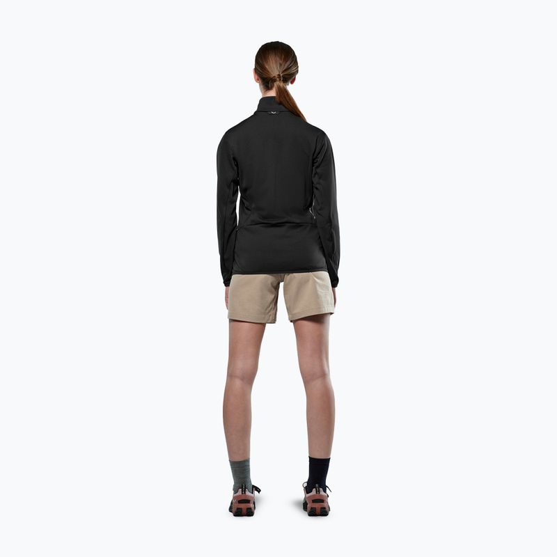 Women's trekking sweatshirt Salewa Puez Cammio PL black out 3