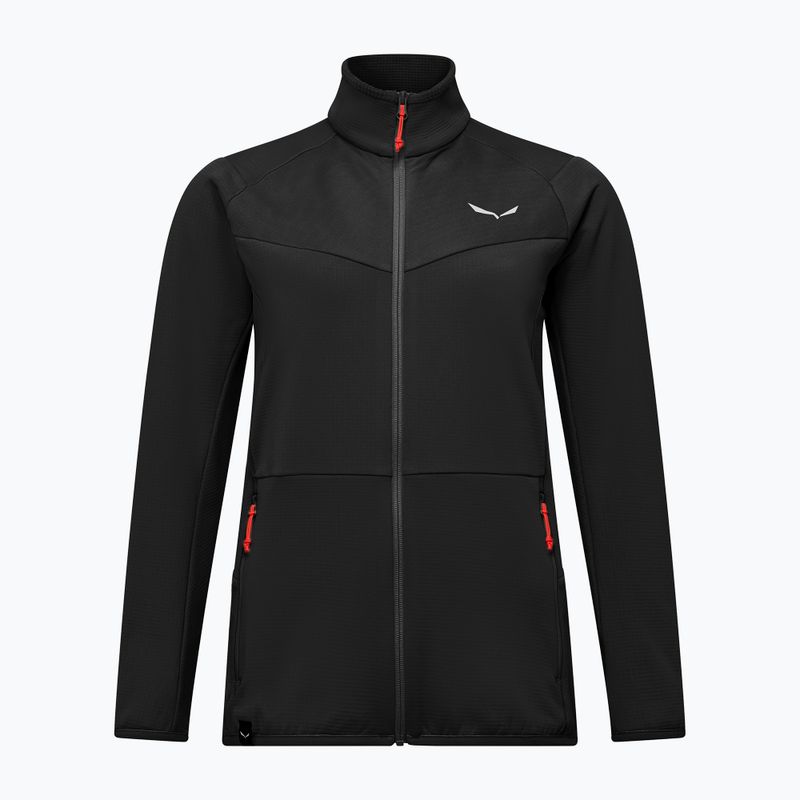 Women's trekking sweatshirt Salewa Puez Cammio PL black out 6