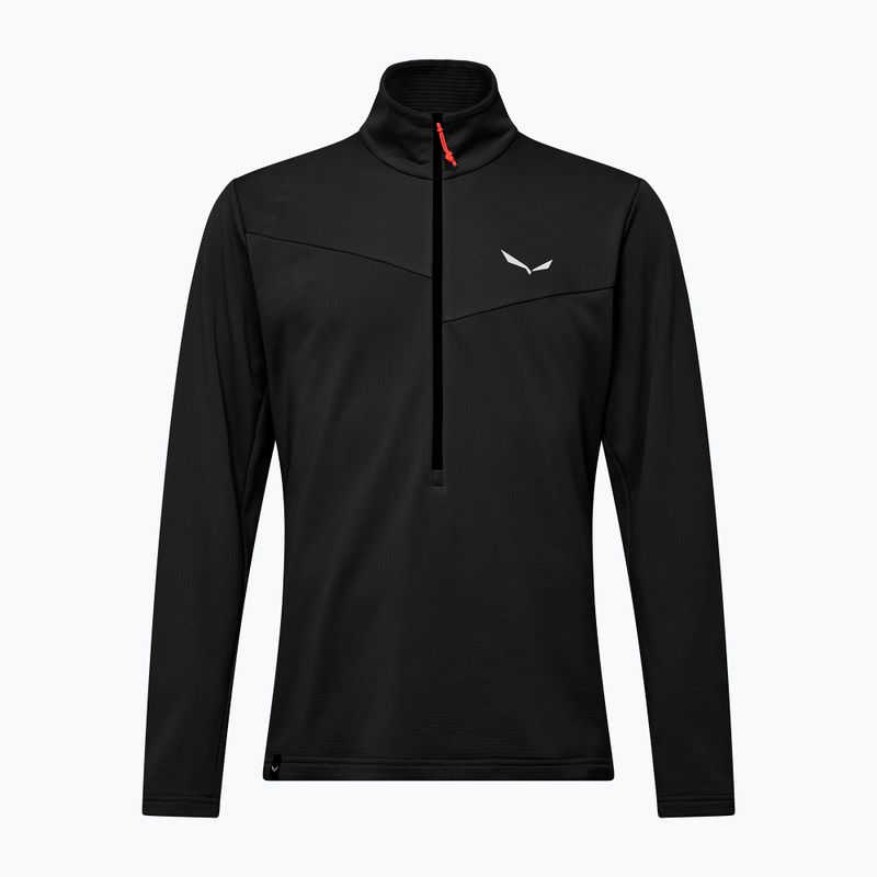 Men's trekking sweatshirt Salewa Puez Cammio Polarlite Half Zip Black Out 6