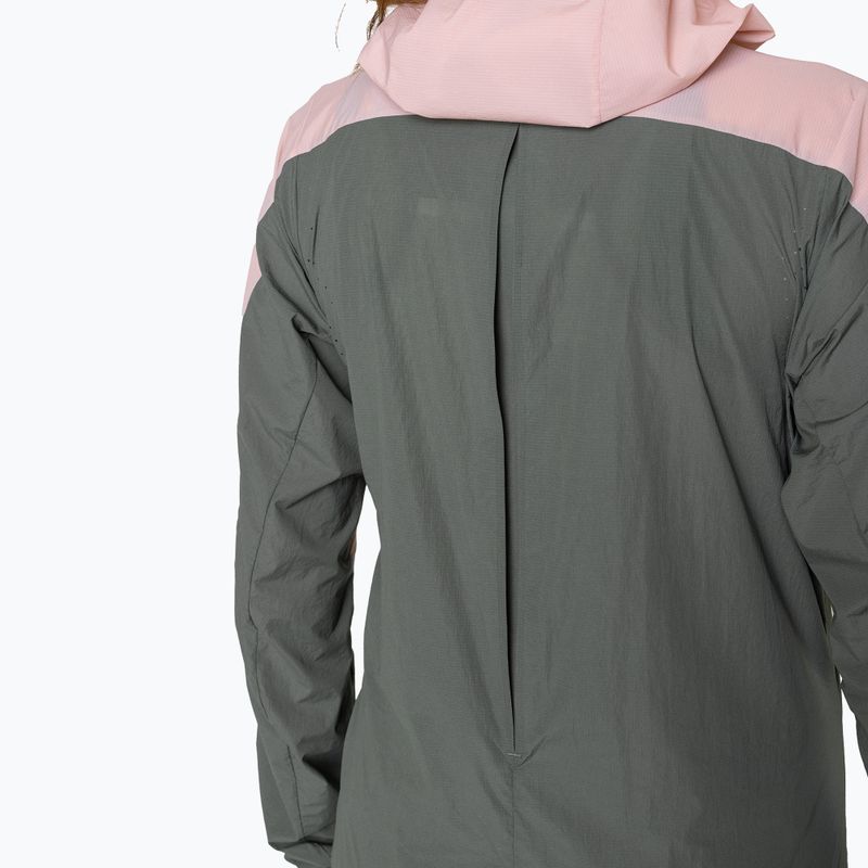 Women's DYNAFIT Alpine Wind pale rose running jacket 4