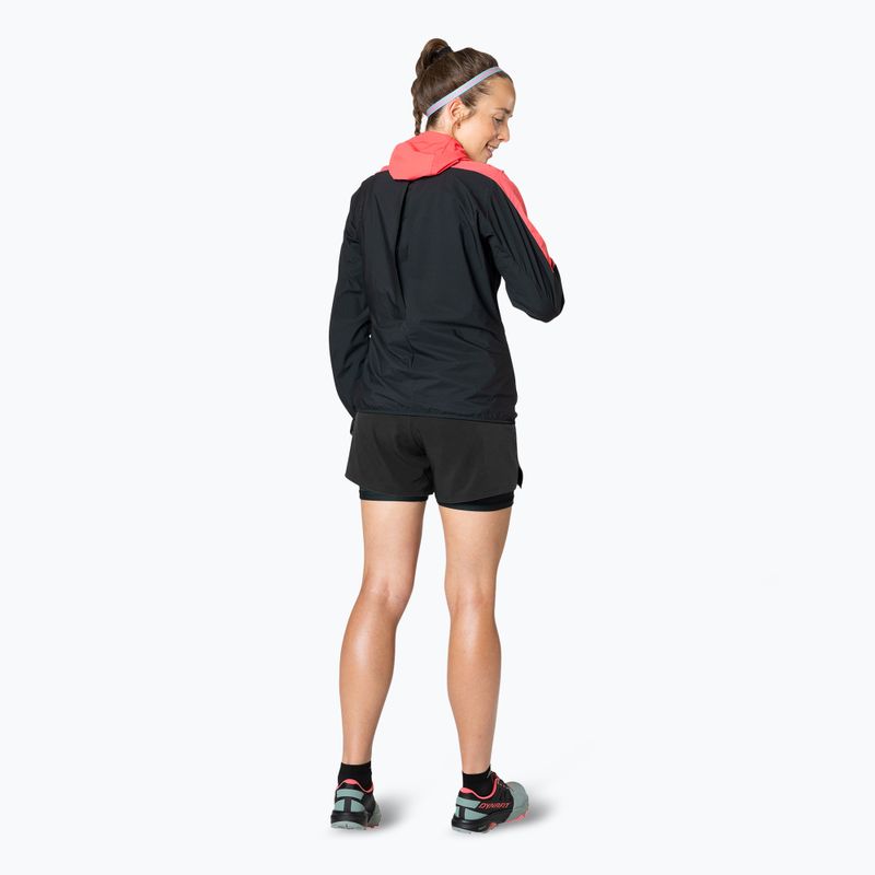 Women's DYNAFIT Alpine Wind cabana black out running jacket 4