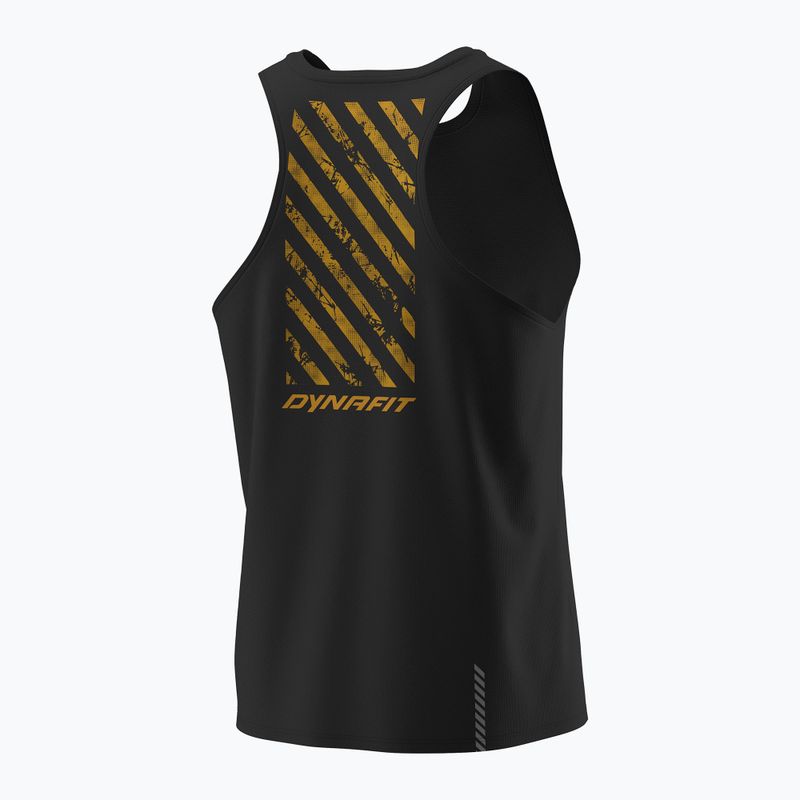 Men's DYNAFIT Trail Tank running t-shirt black out 2