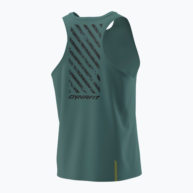 Men's DYNAFIT Trail Tank atlantic running t-shirt 2