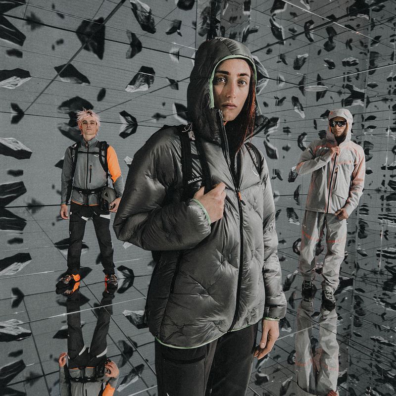 Women's down jacket Salewa Nxt Rds quiet shade 10