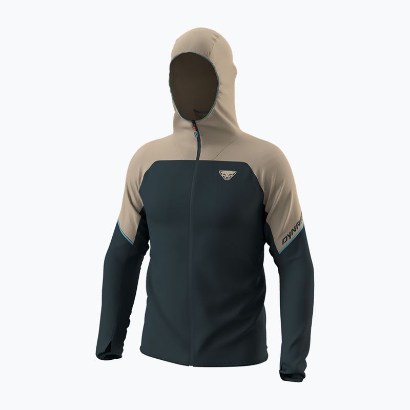 Men's DYNAFIT Alpine Wind rock khaki running jacket 7