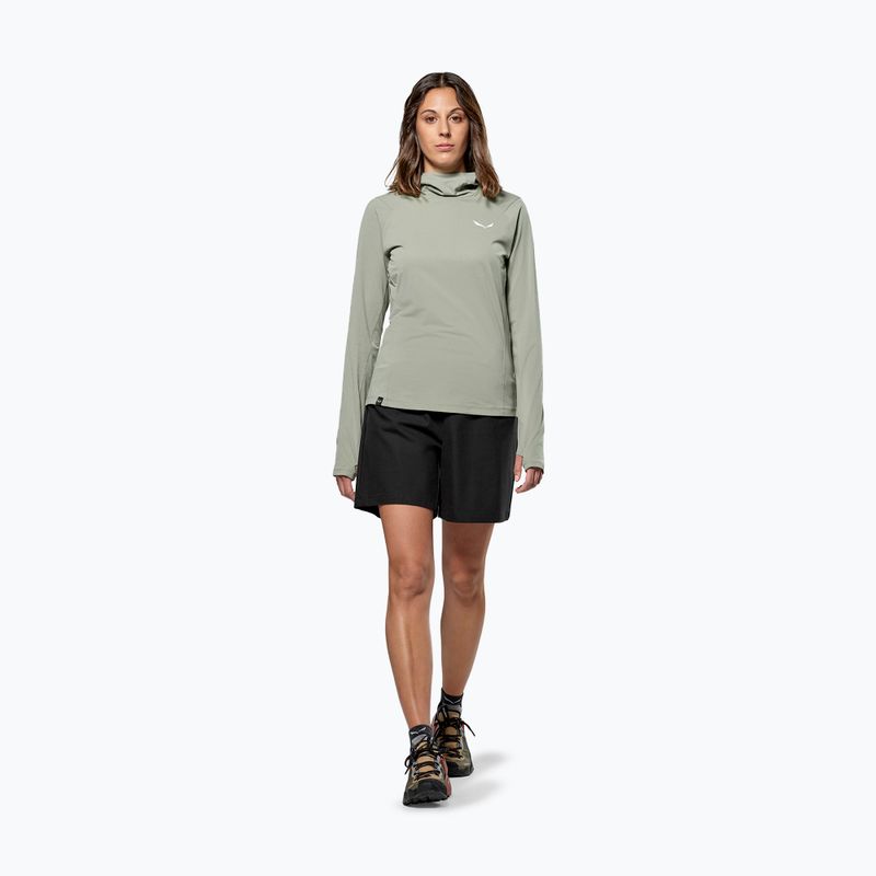Women's trekking sweatshirt Salewa Puez Sun Hoodie shadow 2