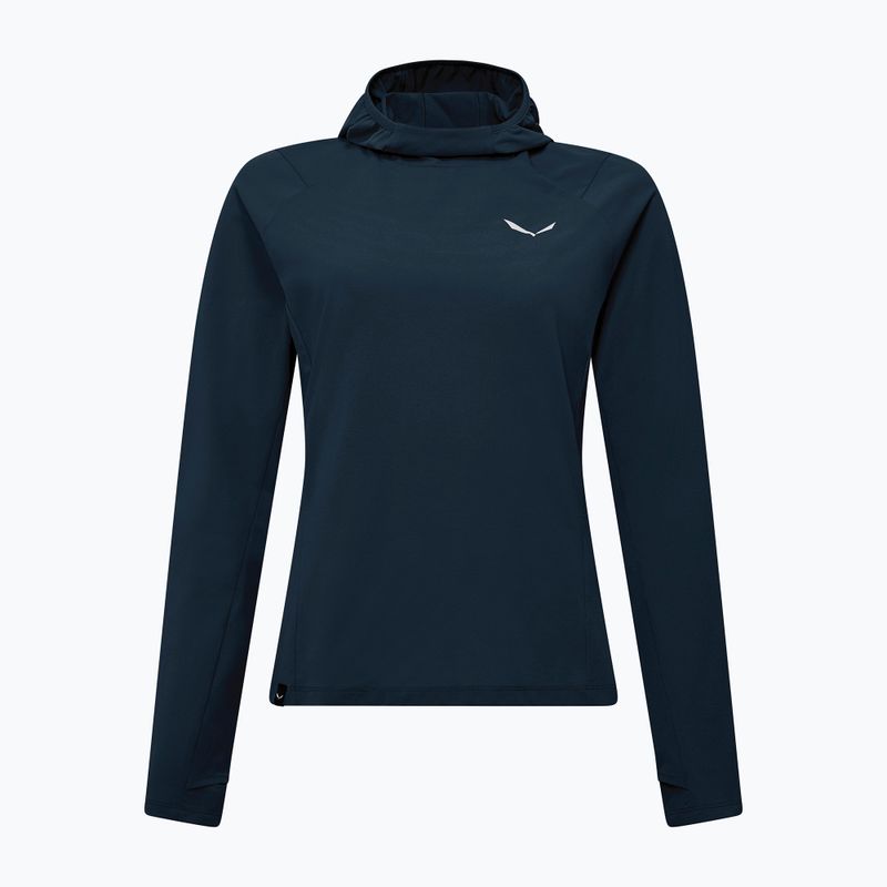 Women's trekking sweatshirt Salewa Puez Sun Hoodie navy blazer