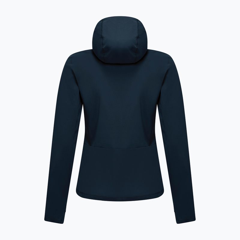 Women's trekking sweatshirt Salewa Puez Sun Hoodie navy blazer 2
