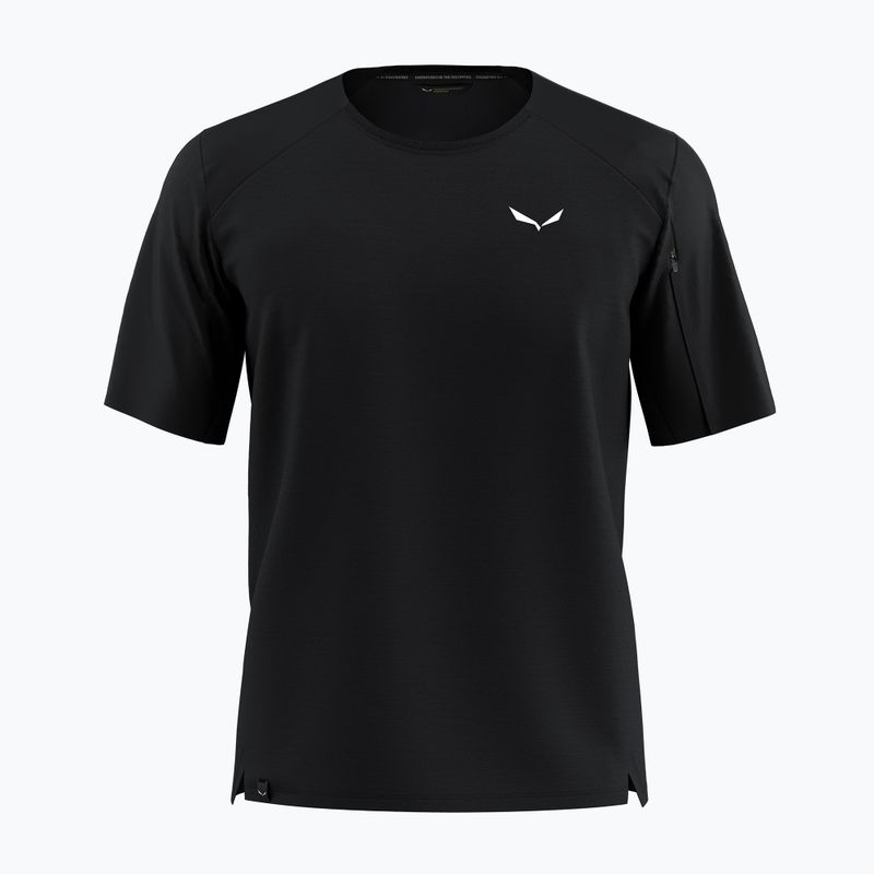 Salewa men's trekking shirt Puez Am Hyb black out