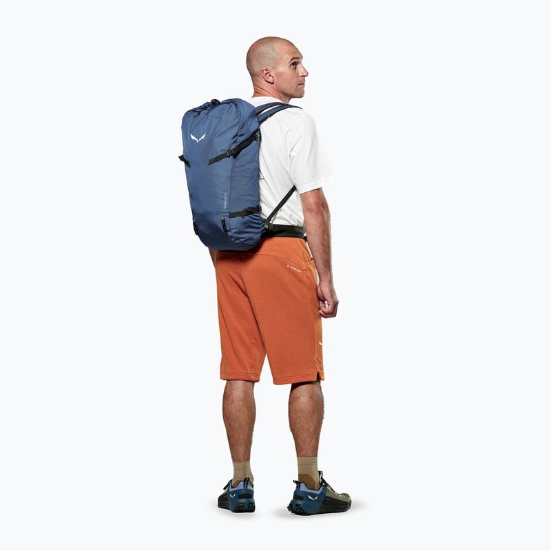 Salewa Climb Mate 25 l blue depth/black climbing backpack 4