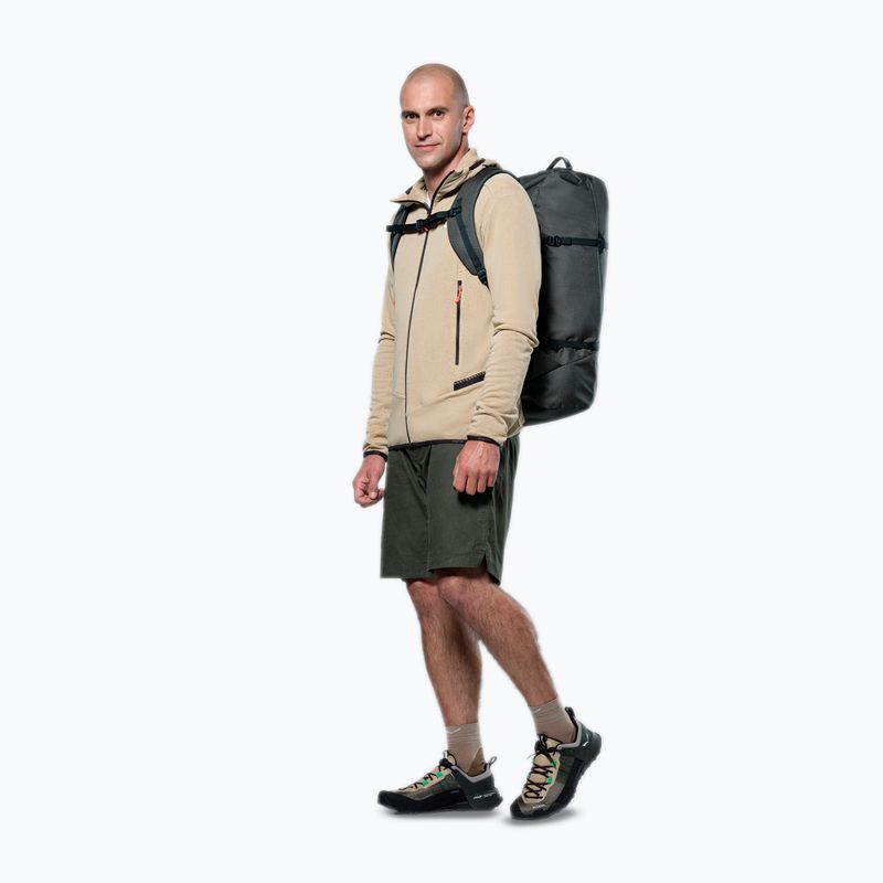 Salewa Agner Ropebag XL 36 l dark olive climbing backpack for rope 3