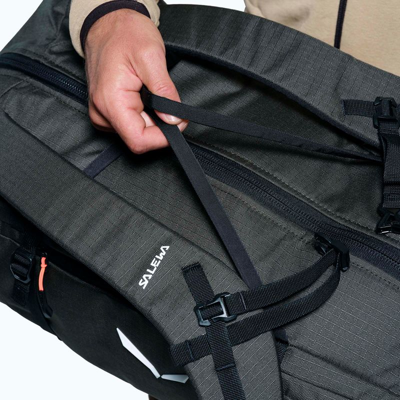 Salewa Agner Ropebag XL 36 l dark olive climbing backpack for rope 7