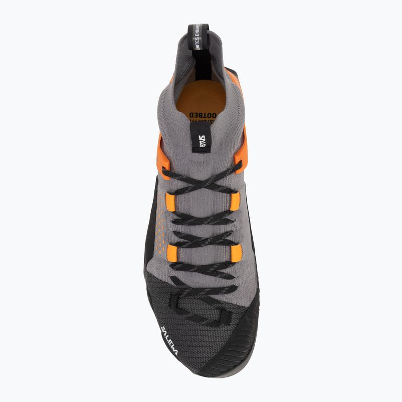 Salewa Wildfire Nxt Knit alloy / tumeric men's approach shoe 5