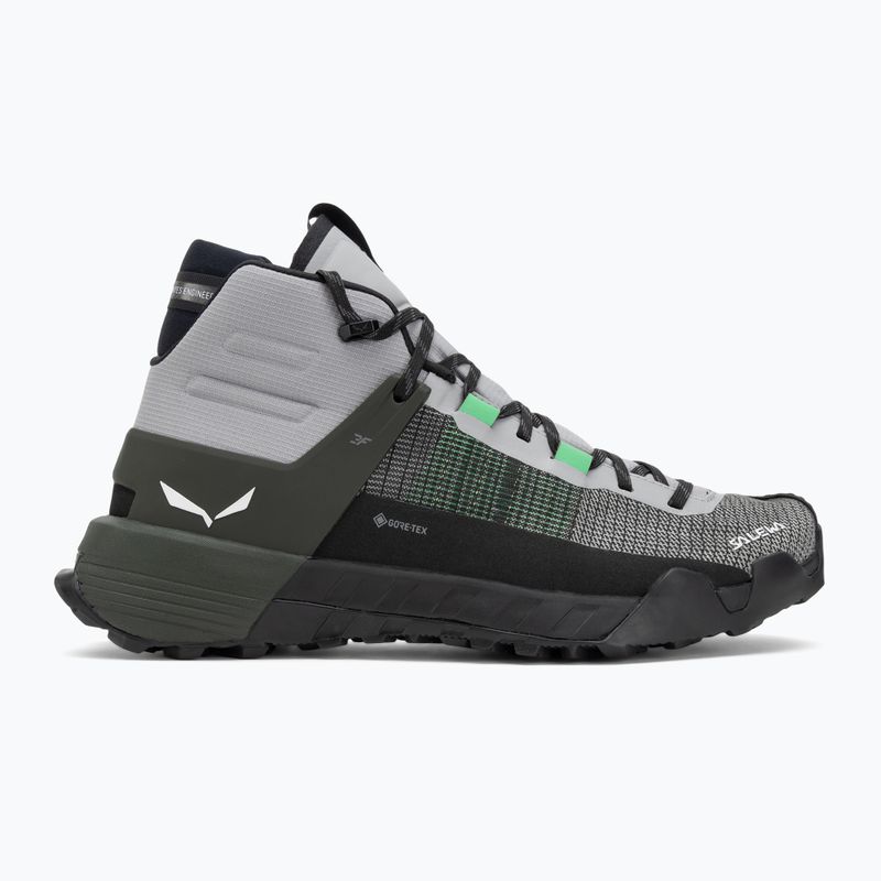 Men's Salewa Wildfire Nxt Mid GTX alloy / dark olive approach shoe 2