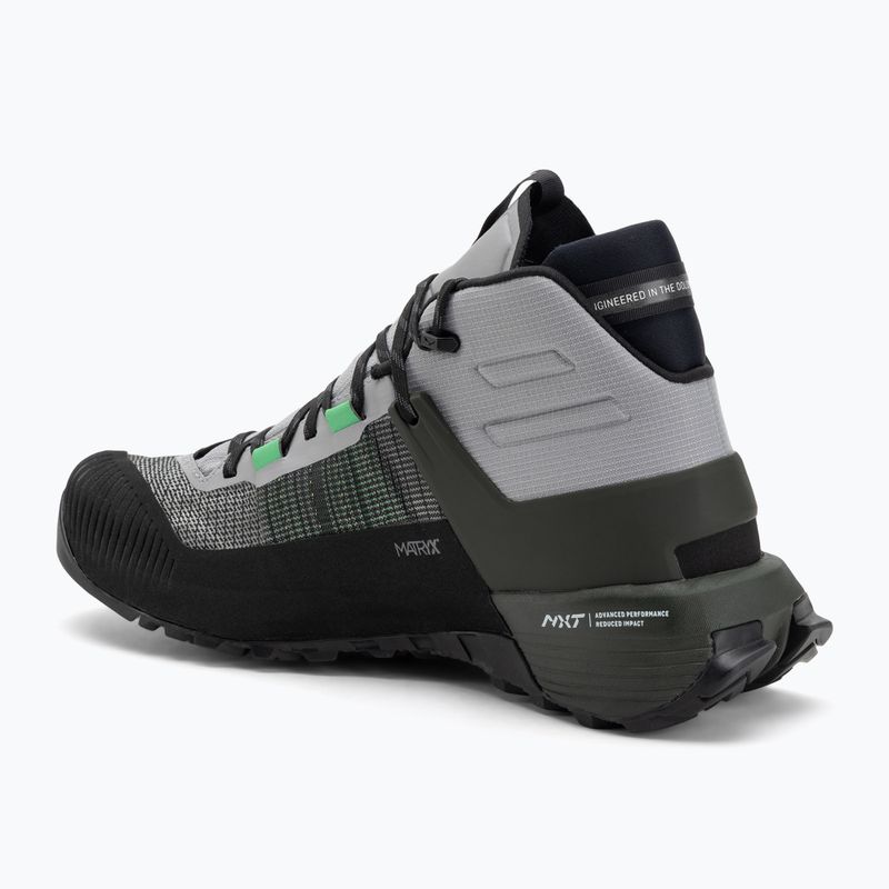 Men's Salewa Wildfire Nxt Mid GTX alloy / dark olive approach shoe 3