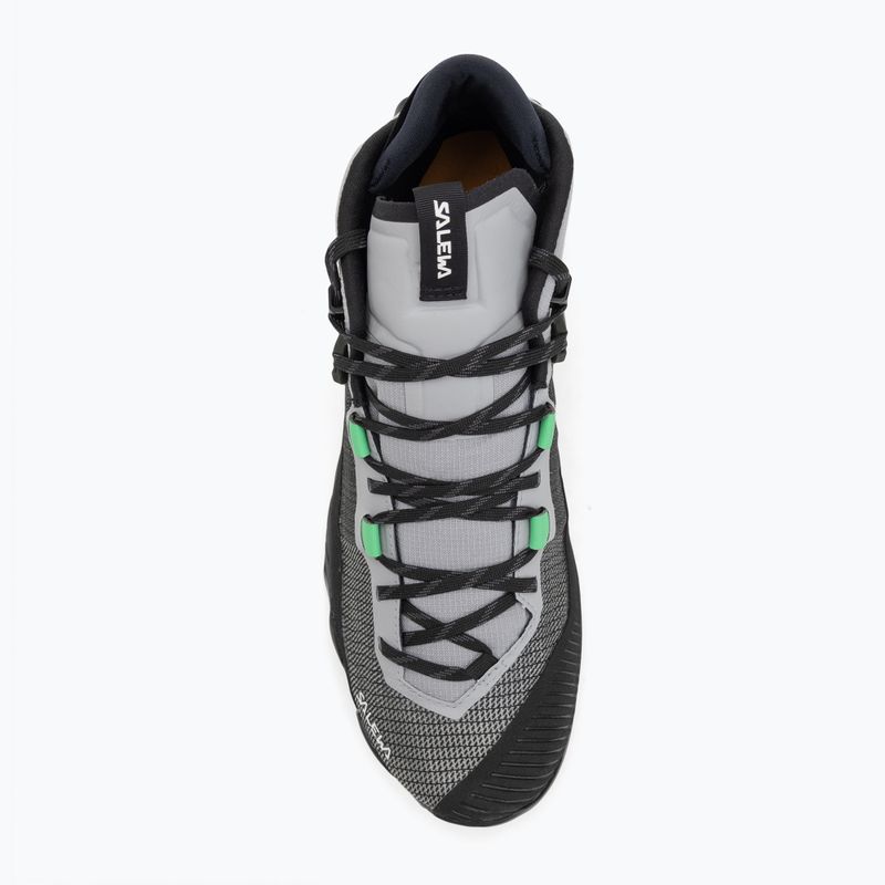 Men's Salewa Wildfire Nxt Mid GTX alloy / dark olive approach shoe 5