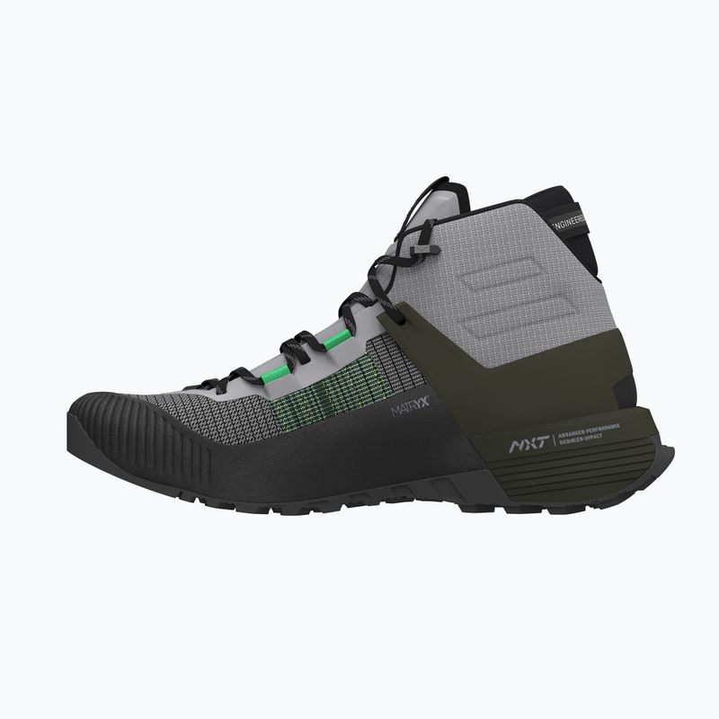 Men's Salewa Wildfire Nxt Mid GTX alloy / dark olive approach shoe 2
